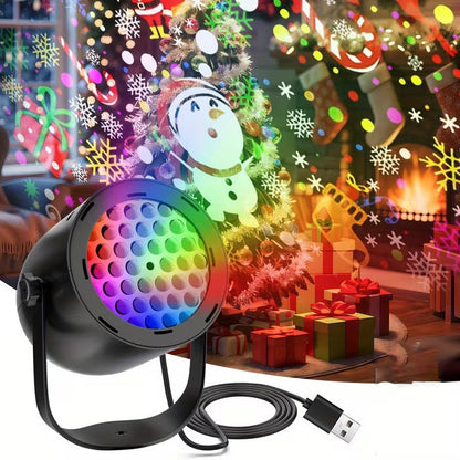 PROYECTOR NAVIDEÑO- Convierte tu casa en una Navidad Mágica