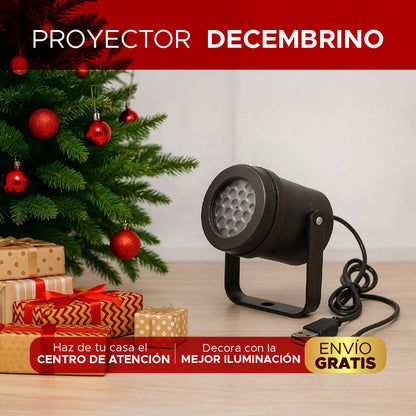 PROYECTOR NAVIDEÑO- Convierte tu casa en una Navidad Mágica