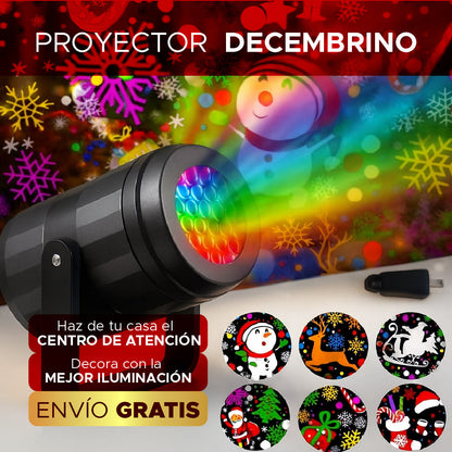 PROYECTOR NAVIDEÑO- Convierte tu casa en una Navidad Mágica