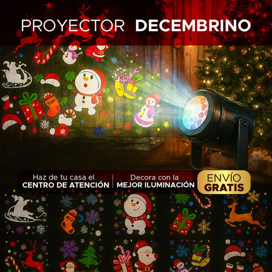 PROYECTOR NAVIDEÑO- Convierte tu casa en una Navidad Mágica